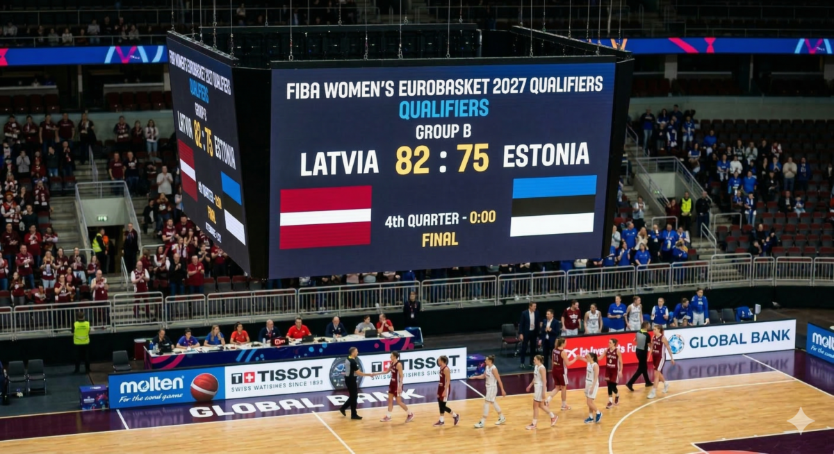 Latvija Igaunija - 2027 Eurobasket Qualifiers