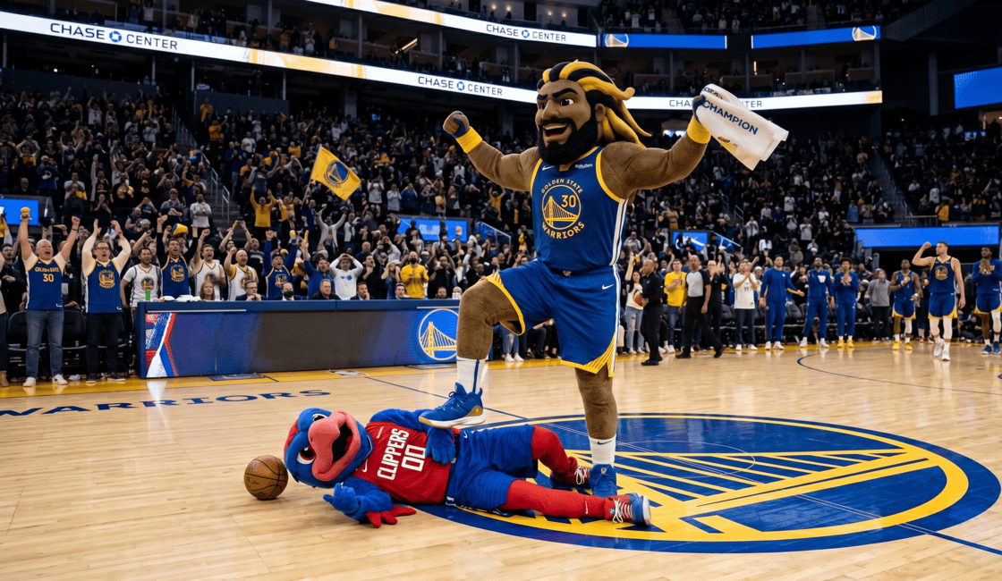 Porziņģis un “Warriors” aizsūta mājās “Clippers”