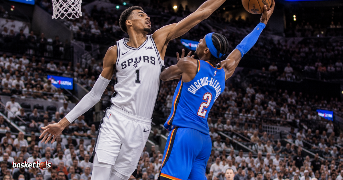 Victor Wembanyama un San Antonio Spurs sagrauj Thunder, izlīdzinot rezultātu Rietumu finālā 3-3